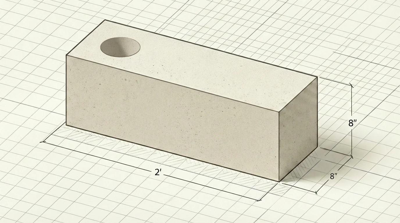 Bonolit Cored Block Application 1
